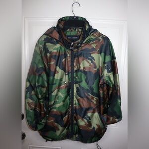 Miss London Sport camouflage Windbreaker SIZE LARGE